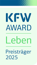 Preistr�ger Label KfW Award Leben